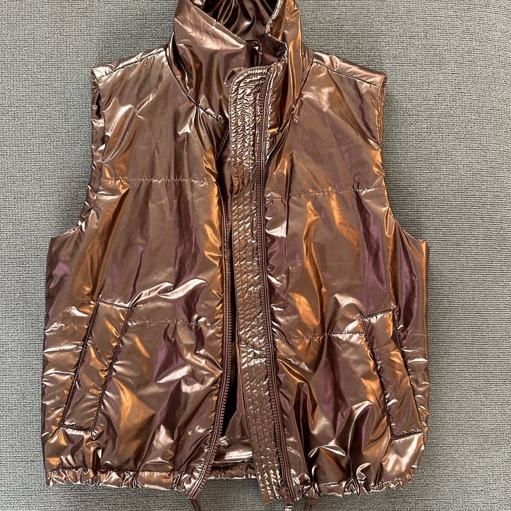 MELISSA NEPTON Shimmering Copper Vest